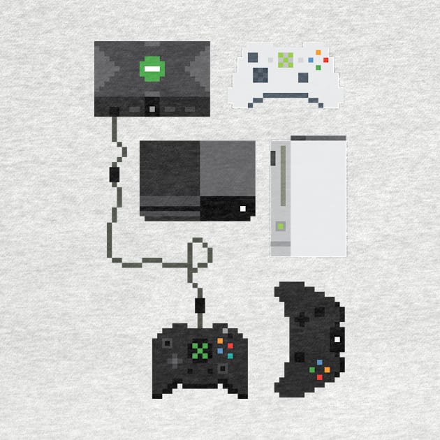 Pixel History - XBOX by L. Marco Miranda